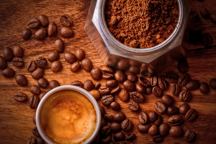 Grinding Coffee Beans